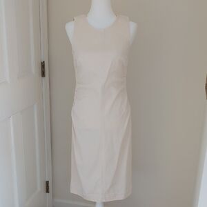 Boden Side Ruched Column Midi Dress